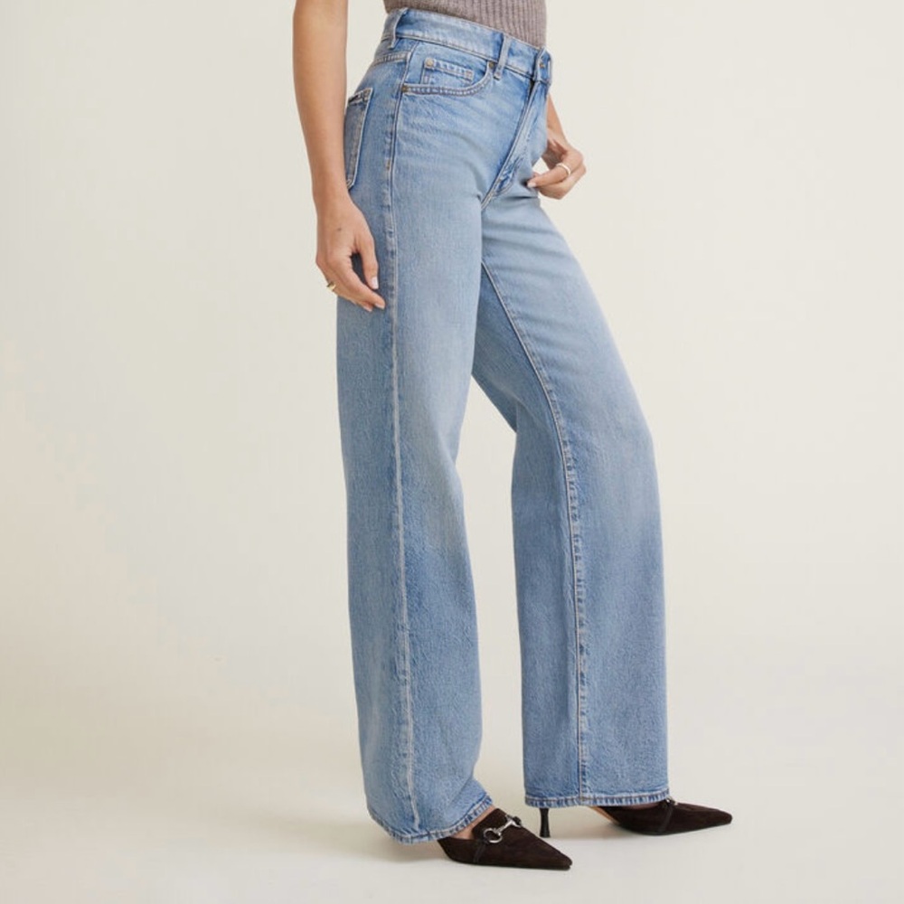 Dynamite Heidi High Waisted Wide Leg Jeans